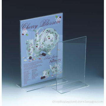 Acrylic sign holder